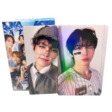 Imagem de Yuto Álbum Golden Hour Part.3 photocards 55 peças Álbum Golden Hour Part.3 Cartão Laser Álbum Cartões Postais Fotocards Conjunto