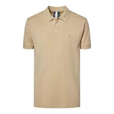 Imagem de Camisa Polo Reserva Piquet Classica Masculino Algodão Azul-Masculino
