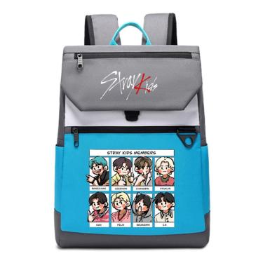 Imagem de Mochila Stray Kids Cartoon School Oxford Cloth 31x13x41cm