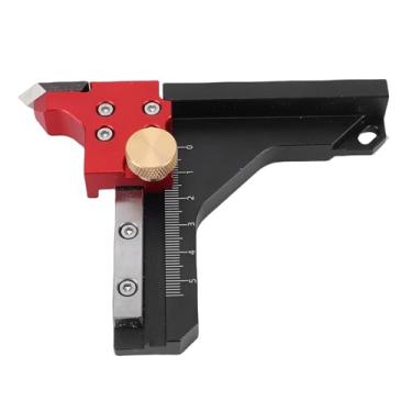 Imagem de YWBL-WH Medidor de Altura de Serra de Mesa, Régua de Medição de Broca de Liga de Alumínio Usinada CNC Com Incrementos de 1/16 de Polegada, para Definir a Profundidade da Lâmina e a