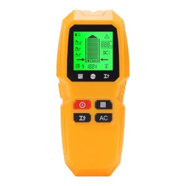 Imagem de Hyuduo Detector de Parede Scanner Localizador de Pinos 5 Em 1 Com Display LCD para Pinos de Metal de Madeira e Detecção de Fios CA Ativos, Scanner de Parede Multifuncional para Projetos de Reforma