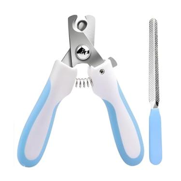 Imagem de Kit Cortador e Lixa de Unhas para Pets Alicate Premium em Aço Inoxidável com Lixa Ideal para Cães e Gatos de Pequeno Médio e Grande Porte