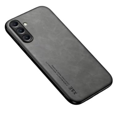 Imagem de Capa De Couro Luxo Estilo Camurça Para Samsung Galaxy A16 4G 5G- Proteção Premium Com Toque Aveludado