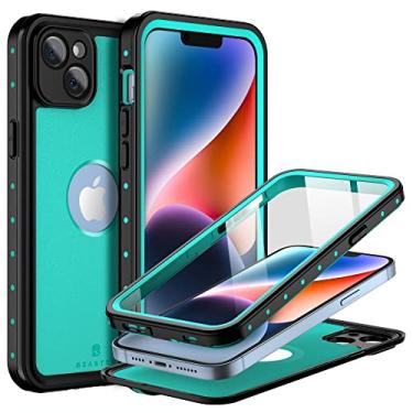 Imagem de BEASTEK Capa à prova d'água para iPhone 14, à prova de choque, à prova de poeira, IP68 debaixo d'água, série NRE com protetor de tela integrado, capa antiarranhões para iPhone 14 (6,1 polegadas)
