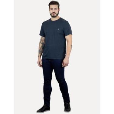 Imagem de Camiseta Dudalina Masculina Basic Essential Blue Icon Azul Marinho-Masculino