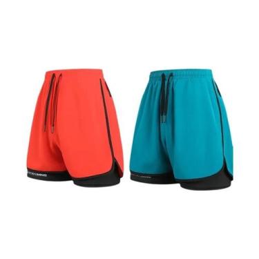 Imagem de Shorts De Basquete Masculinos De Secagem Rápida Em Seda Gelada, Conjun