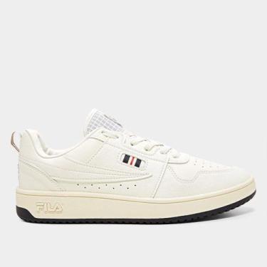 Imagem de Tênis Fila Classic Tennis Masculino, Bege, Preto, 41