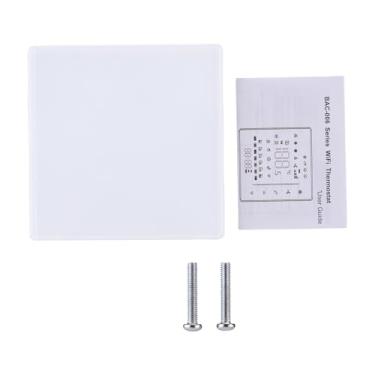 Imagem de Condicionador inteligente Termostato Controlador de temperatura Painel programável Controle preciso de temperatura para AC central Ventiloconvector Home Office Hotel (BAC-006AW)