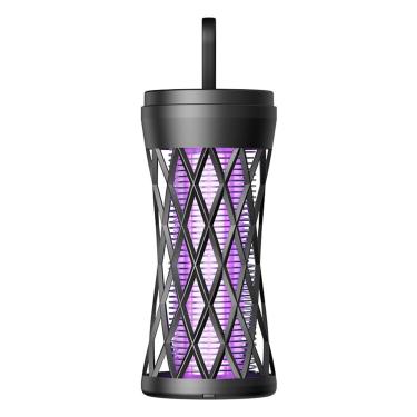 Imagem de Repelente e Matador de Mosquitos Luz Elétrica Vassoura para Matar Lâmpada Matadora Insetos Sem Fumaça Odor