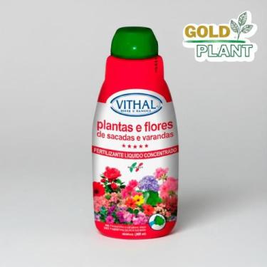 Imagem de Adubo Fertilizante Líquido Vithal 250ml, PLANTAS E FLORES