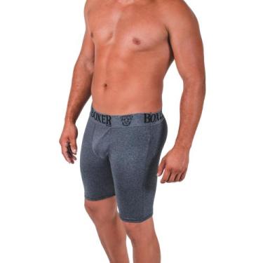 Imagem de Kit C/6 Boxer CICLISTA Microfibra Cueca Box Long Conforto Perfeita par