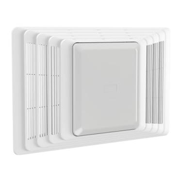Imagem de S97013662 Kit de montagem de grade e lente para ventilador de banheiro compatível com exaustão Broan Nutone 655, 656, 657, 659, 695, 696, HFL695, substitui 97013662