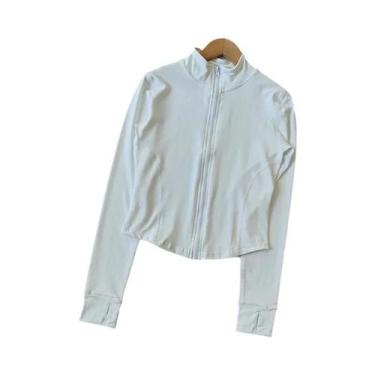 Imagem de Jaqueta Esportiva Feminina Com Capuz De Secagem Rápida, Manga Longa, P