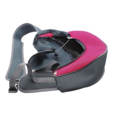 Imagem de Bolsa Transporte Pet Canguru Cachorro Gato Caes Animais Estimaçao Pass