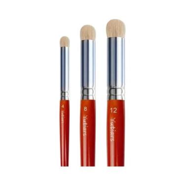 Imagem de Conjunto De Pincéis Miniatura Premium De Cerdas De Cabra Para Pintura 