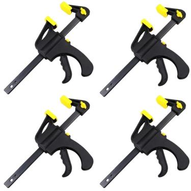 Imagem de Grampo Aperto Rápido Tipo Sargento 30Cm 12 Pol 04 Un