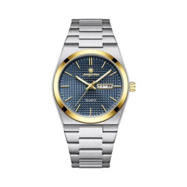 Imagem de Relógio De Pulso Masculino De Quartzo, Luxuoso, À Prova D'água, Lumino