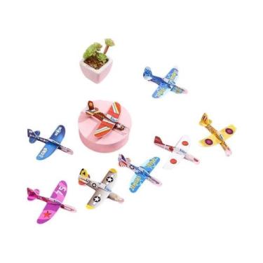 Imagem de Brinquedos De Avião De Espuma Para Crianças, 10 Peças, Planadores Para