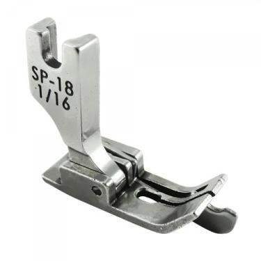 Imagem de Calcador Guia Movel Direito Pesponto 1/16 Reta Industrial - Evolvere