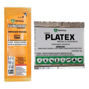 Imagem de Fungiway + Platex = Seu Jardim Livre De Fungos E Pragas - Quimiway