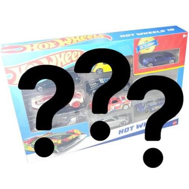 Imagem de Hot Wheels Conjunto Com 10 Carrinhos Sortidos Coleção 2021