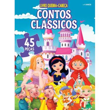 Imagem de Livro - Contos Clássicos Livro Quebra-Cabeça - On Line Editora