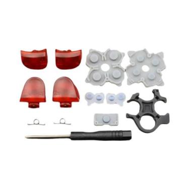 Imagem de Conjunto Completo De Controle PS5: Botões L1 R1 L2 R2 ABXY, Joysticks,