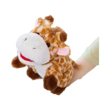 Imagem de Brinquedos Educativos De Pelúcia Kawaii Para Bebês, Fantoches De Anima