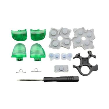 Imagem de Conjunto Completo De Controle PS5: Botões L1 R1 L2 R2 ABXY, Joysticks,