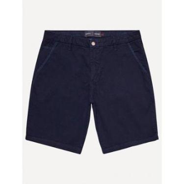 Imagem de Bermuda Reserva Masculina de Sarja Casual Iron Azul Marinho-Masculino