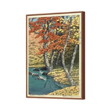 Imagem de Arte De Parede Moderna Para Sala De Estar: Impressões Em Tela Asiática