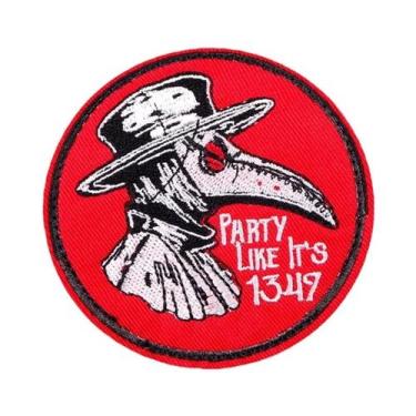 Imagem de Patch Termocolante De Caveira Para Roupa, Adesivo Termo-adesivo, Emble