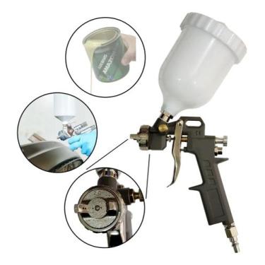 Imagem de Pistola de Pintura Gravidade 1,5mm Pro 500 500ml PDR