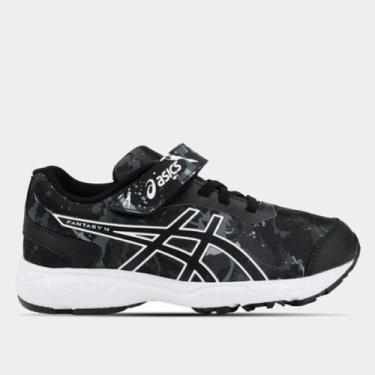 Imagem de Tênis Infantil Asics Fantasy 4 Ps, Preto, 26