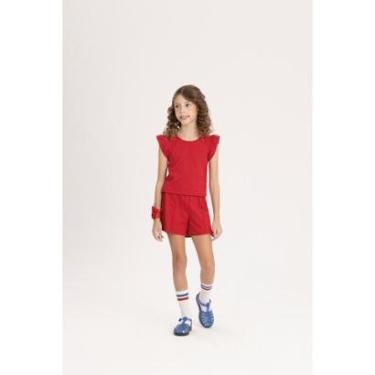 Imagem de Conjunto Infantil Menina Manga Curta Alakazoo Ref. 00535-Feminino