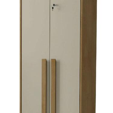 Imagem de Armário Multiuso Mexico Cinamomo com Off White – RV Móveis