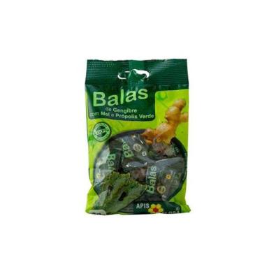 Imagem de Balas Gengibre Com Mel e Própolis Verde 40g Apis Flora - ApisFlora