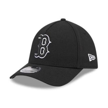 Imagem de BONE NEW ERA 39THIRTY M-CROWN A-FRAME BOSTON RED SOX MLB PRETO-Masculino