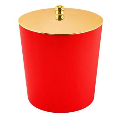 Imagem de Lixeira 5 Litros Para Banheiro Lavabo Cozinha Outlet Wp Connect Fora D