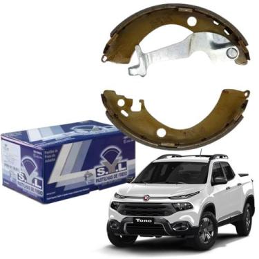 Imagem de Sapata de Freio Traseiro Fiat Toro 1.8 2.4 16V após 2016 SYL, SAPATA D