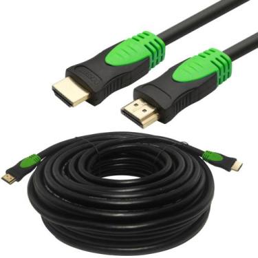 Imagem de Cabo Hdmi 2.0 Blindado Tv Pc 4k 3d Wincabos De 20 Metros