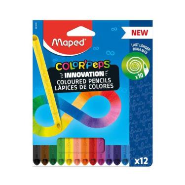 Imagem de Lápis de Cor Maped Infinito Color Peps com 12 Cores