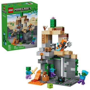 Imagem de Masmorra de Zombies Lego Minecraft - Lego Creator 3 Em 1