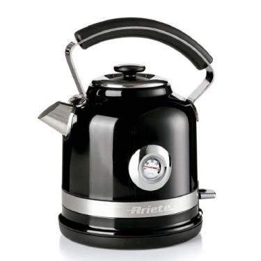 Imagem de Chaleira elétrica ariete moderna 1,7l em aço inox 1850w preto 220v 00c
