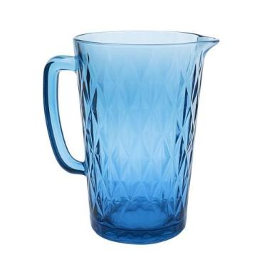 Imagem de Jarra de Vidro Stella 1,2L Azul  PromoInter, 1,2 LITROS, AZUL, 1