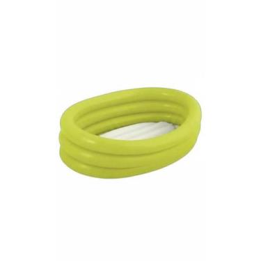 Imagem de Piscina Inflável Oval 55 Litros Infantil Verde - Congratulations Store