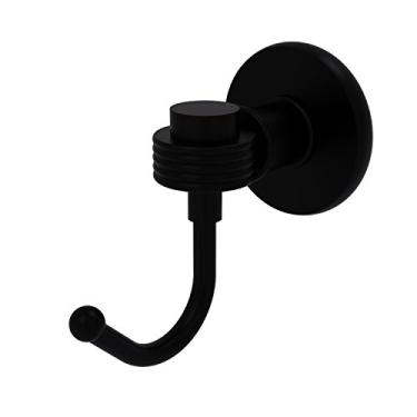 Imagem de Allied Brass 2020G-BKM Continental Collection Groovy Accents Robe Hook, preto fosco