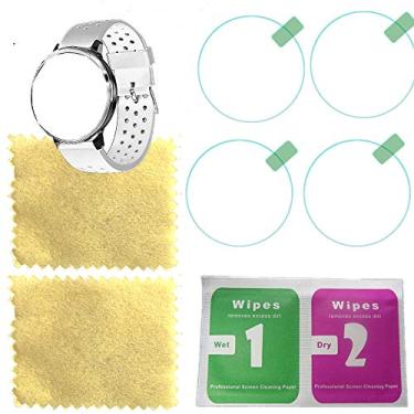 Imagem de Octelect Protetor de tela de vidro temperado 9H Dureza para protetor de tela para catshin smart watch fitness tracker (4PACK)