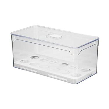 Imagem de Porta Ovos Arthi | Design Funcional | Armazenamento Seguro | Prático | Fácil de Limpar | Tampa de Respiro | Conservação dos Alimentos | Capacidade para 30 Ovos | Transparência para Visualização Fácil