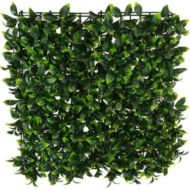 Imagem de Jardim Vertical Artificial Boj 50x50cm Just Home Collection